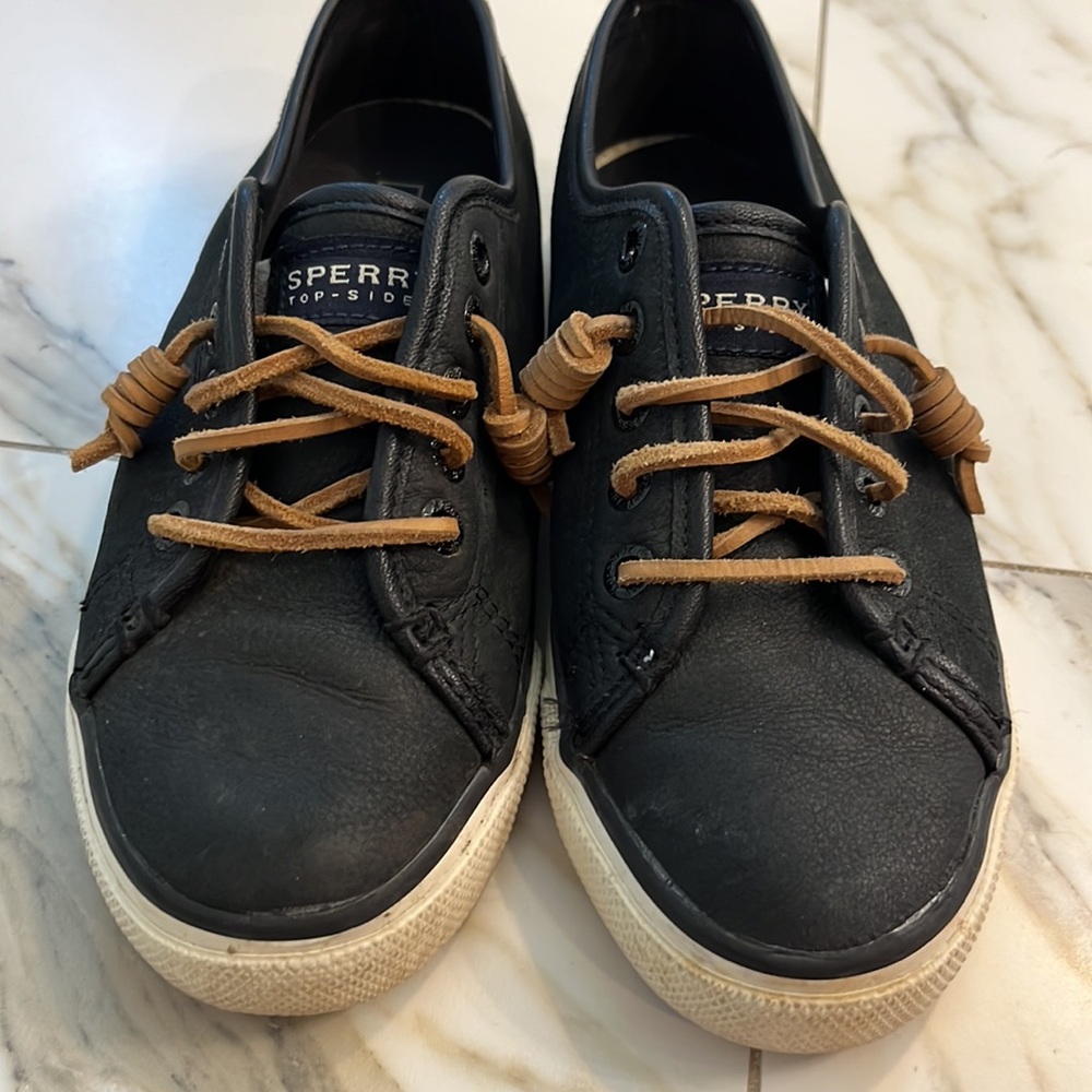 Leather Top Siders Boat Shoes